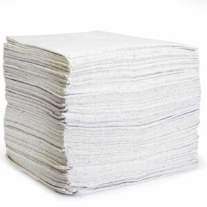 Sustainable Oil & Fuel Absorbent Pads 48cm x 37cm Pack of 100