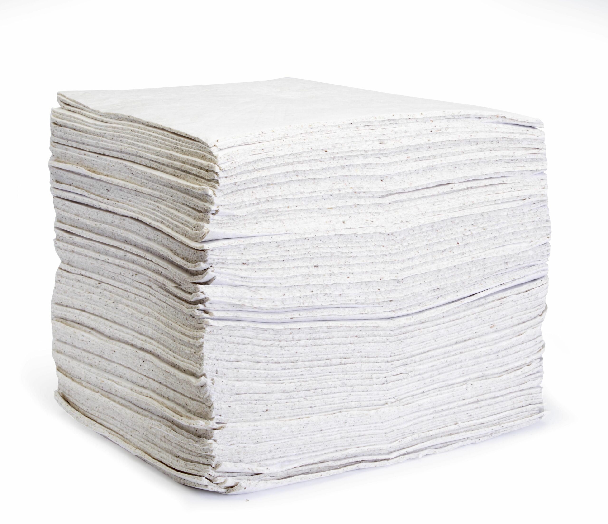 Sustainable Oil & Fuel Absorbent Pads 48cm x 37cm Pack of 100