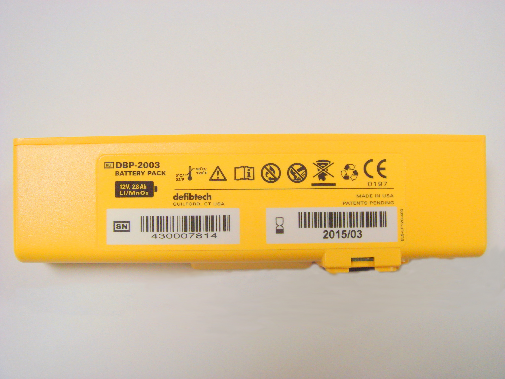 Lifeline View (AED) Replacement Battery Pack