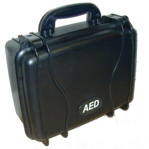 Lifeline AED Protective Hard Carrying Case (Black)