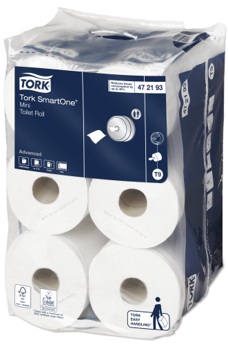 Tork SmartOne® T9 Mini Toilet Rolls (12)