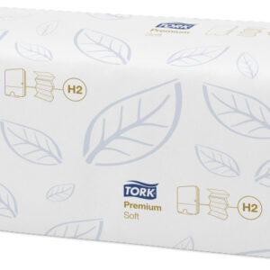 Tork H2 Premium Soft Multi-fold Paper Hand Towels (Case of 21) 