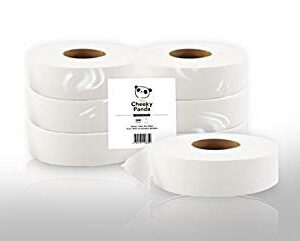 Cheeky Panda Plastic free maxi toilet roll 300m (6 rolls)