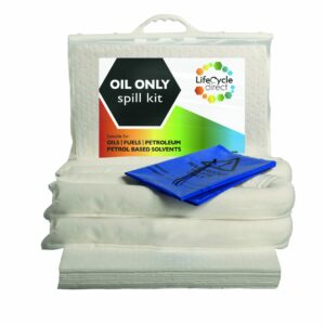 40 Litre Oil & Fuel Absorbent Spill Kit Small Clip top bag