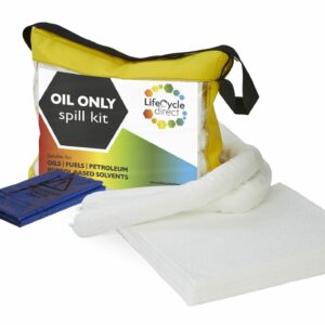 50 Litre Oil & Fuel Absorbent Spill Kit Small Holdall Bag