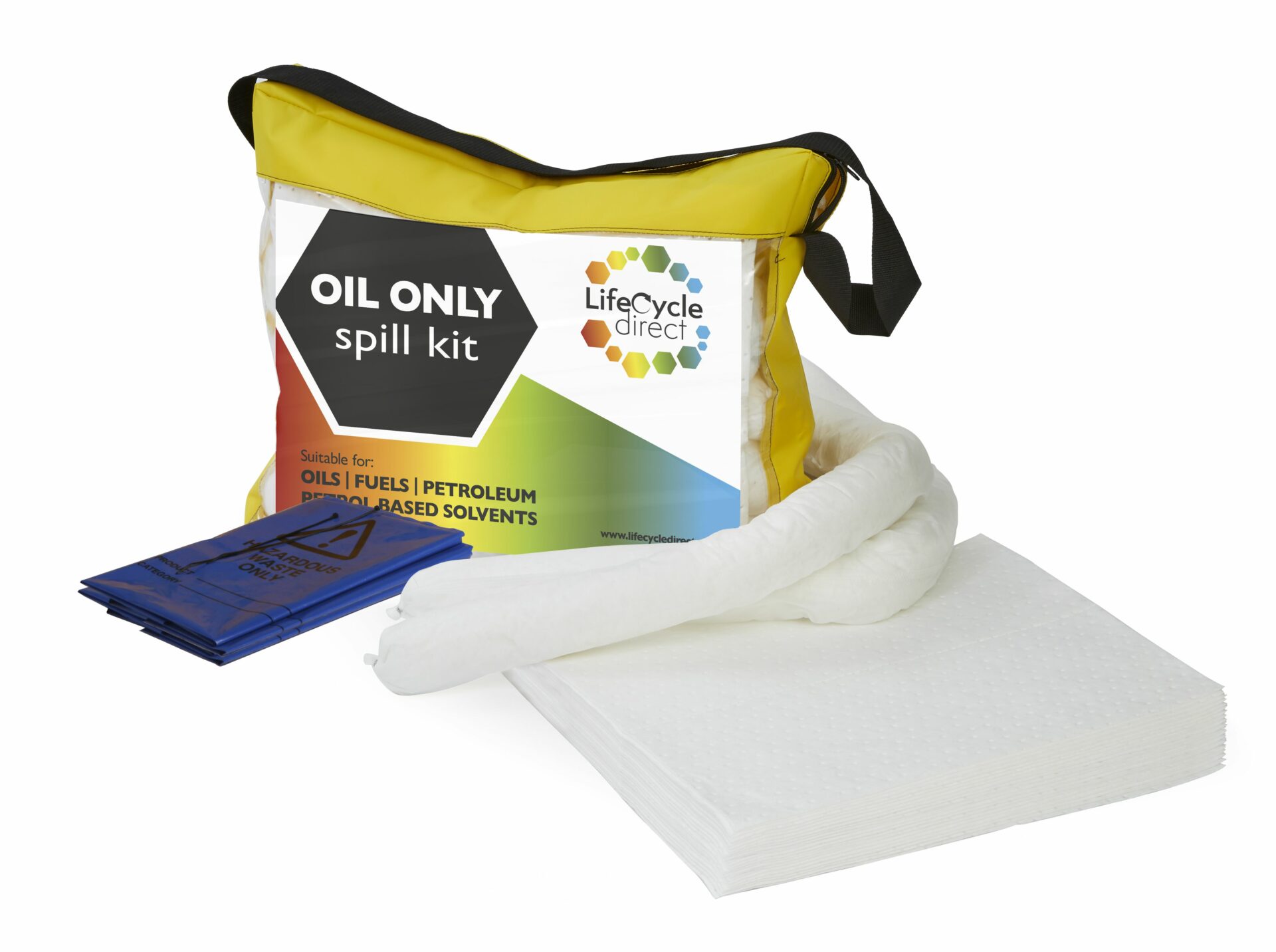 Refill Pack for Oil and Fuel Absorbent Spill Kit 50 litre Holdall Bag