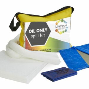 Refill Pack for Oil and Fuel Absorbent Spill Kit 50 litre Holdall Bag with Drain Cover