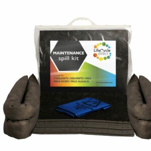40 Litre General Maintenance Absorbent Spill Kit Small Clip top bag