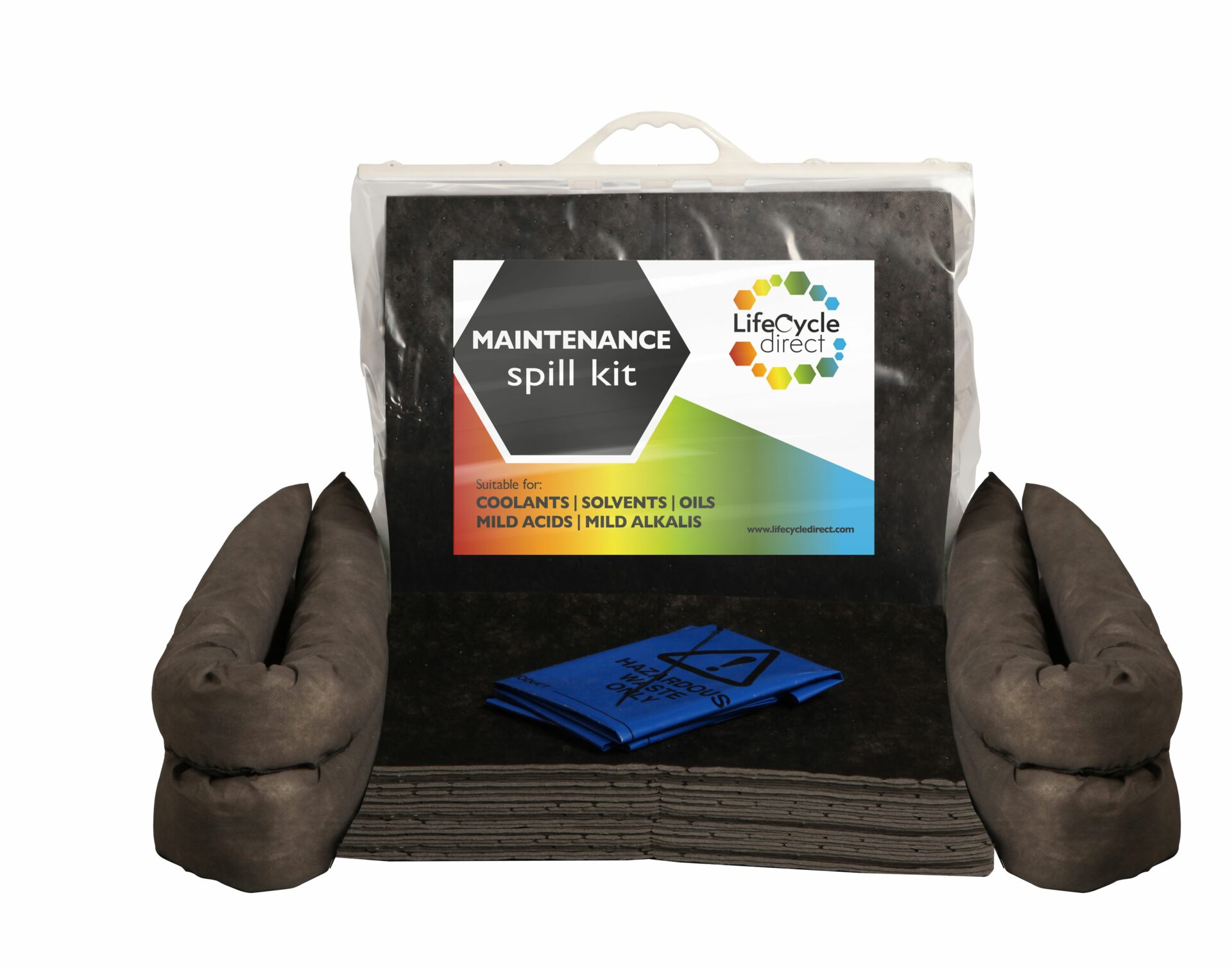 40 Litre General Maintenance Absorbent Spill Kit Small Clip top bag
