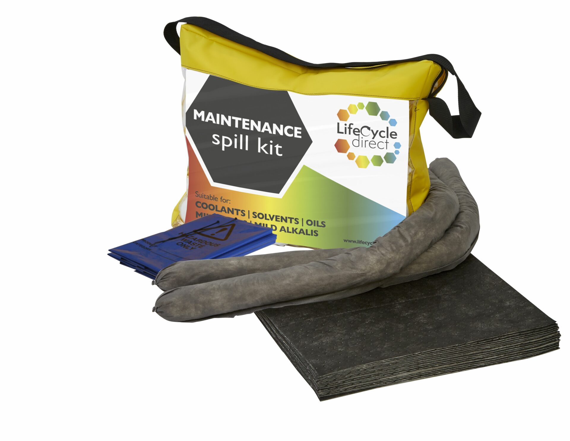 50 Litre AA Sustainable Maintenance Absorbent Spill Kit Holdall Bag