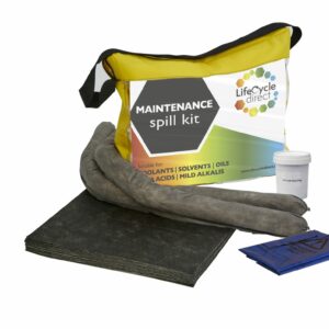 50 Litre General Maintenance Absorbent Spill Kit Small Holdall Bag with Putty