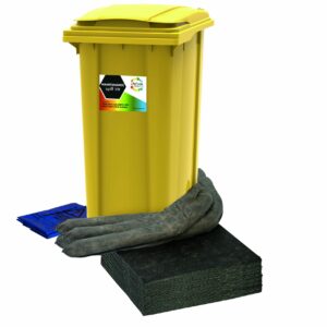 360 Litre General Maintenance Absorbent Spill Kit Wheeled Bin