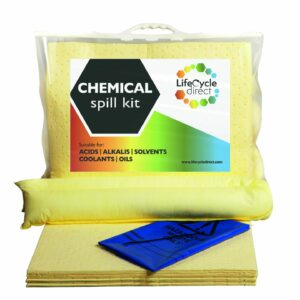15 Litre Chemical Absorbent Spill Kit Mini Clip top bag
