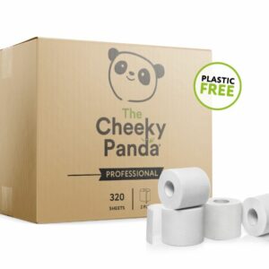 Cheeky Panda Bamboo 320 sheet Toilet Paper x 36