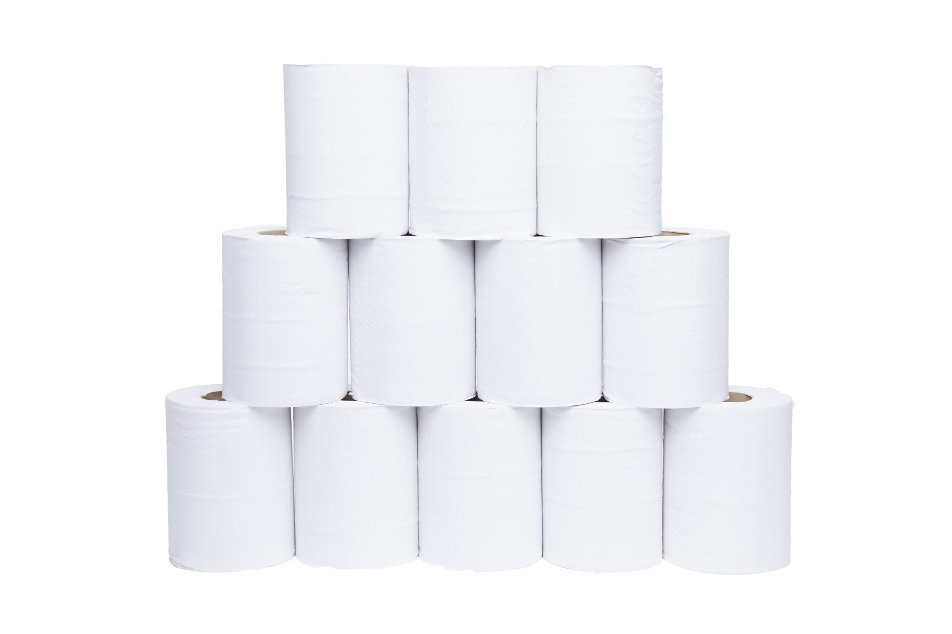Recycled Mini Centrefeed Roll White (60m x 12 rolls)