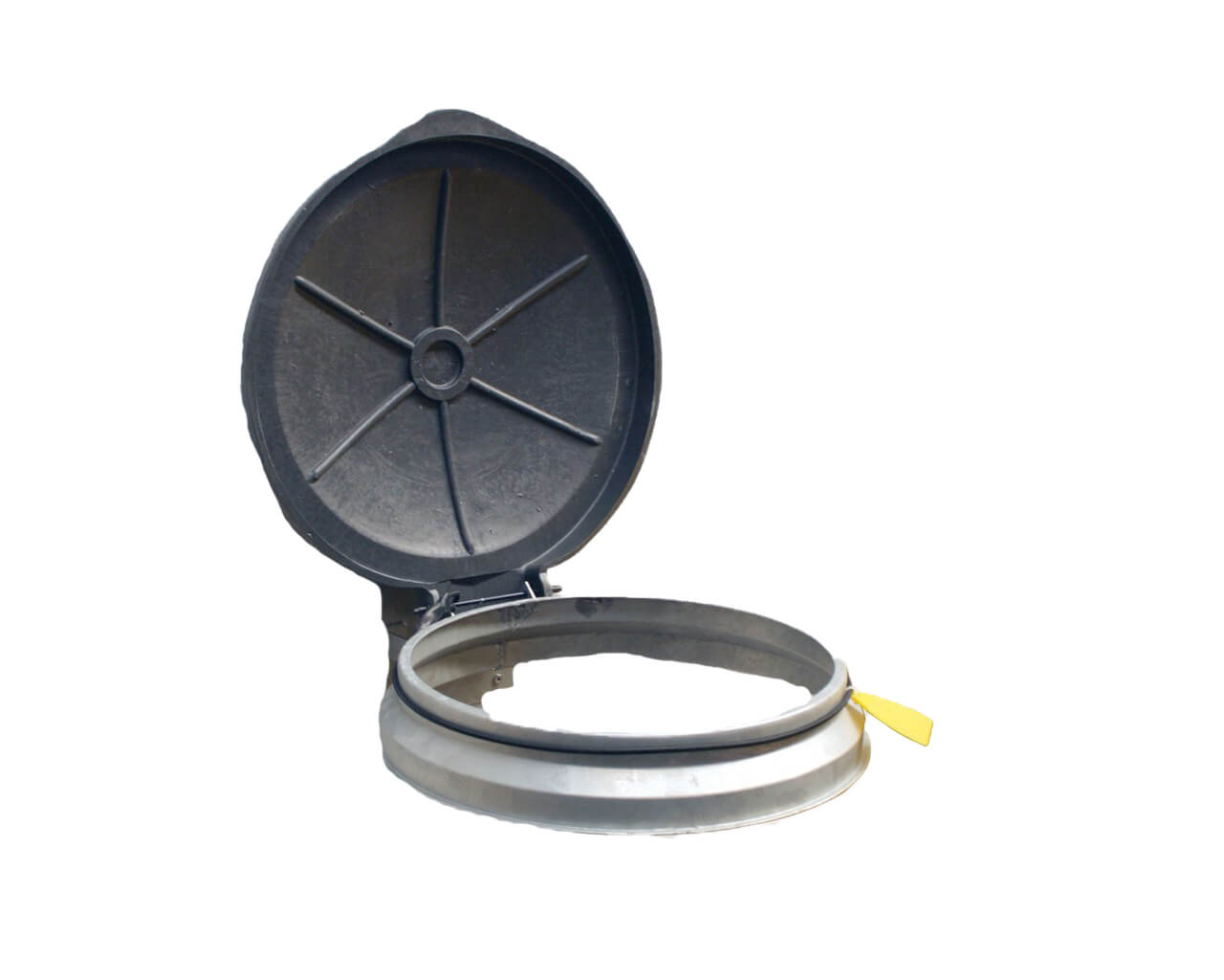 Wall Mounted Sack Holder with Lid