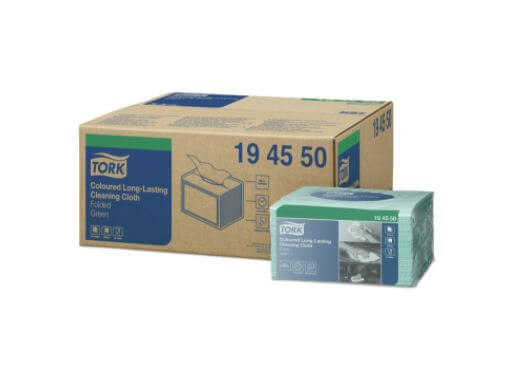 Tork Durable cleaning Cloths 8 Packs of 40 Wipes - Green