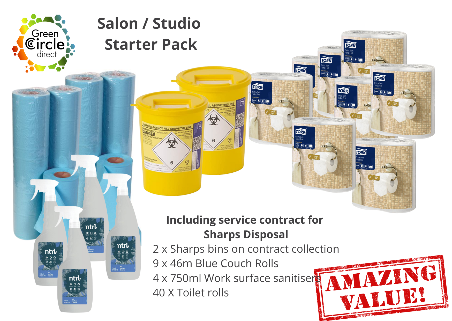 Starter Pack including Sharps Bin Collection