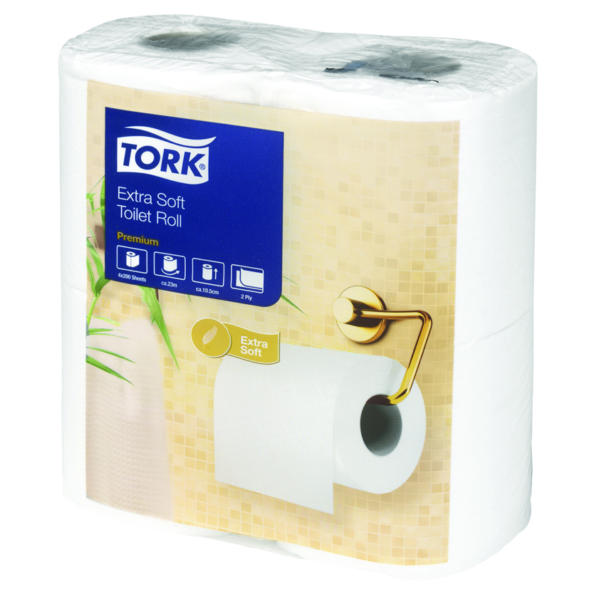 800 rolls Tork Extra Soft 2 Ply Premium Toilet Roll *Bulk Buy* - Image 2
