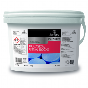 Bulk Buy 10 x Jangro Biological Blue Urinal Blocks 1.1kg each