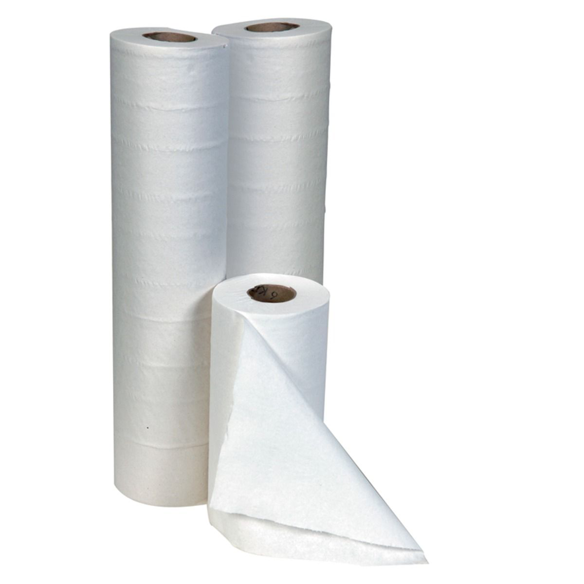 Jangro White Hygiene Couch Roll 10" 2ply 50m (Case of 18)