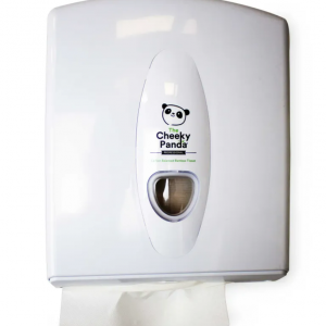 Dispenser for Z and V Fold Flushable Hand Towel - Cheeky Panda