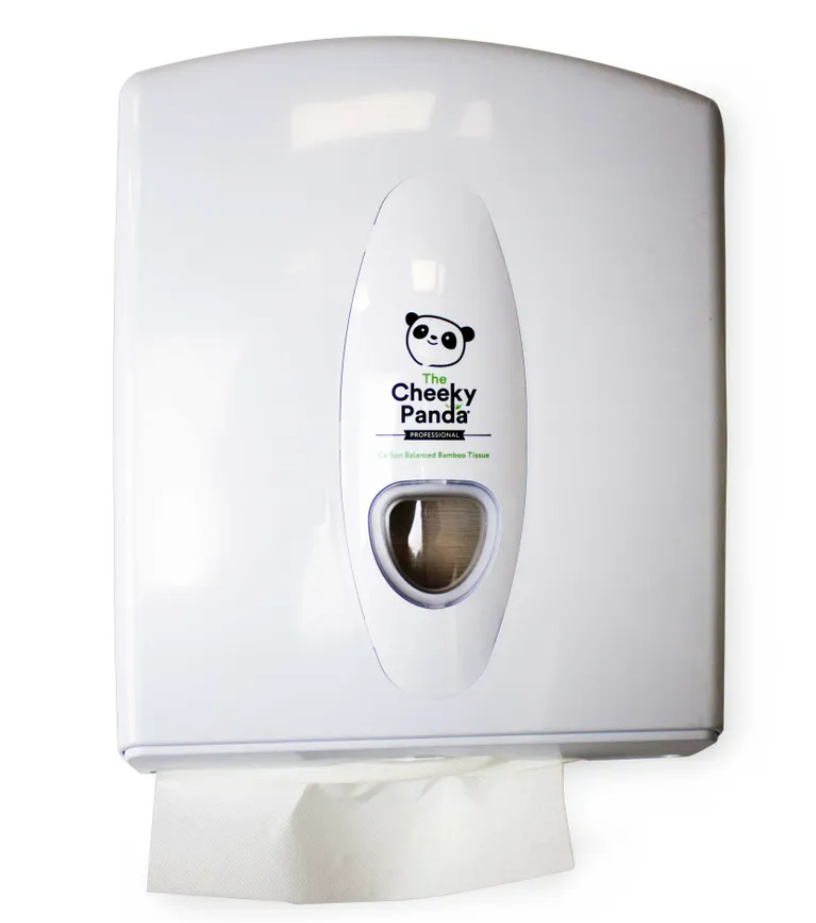 Dispenser for Z and V Fold Flushable Hand Towel - Cheeky Panda